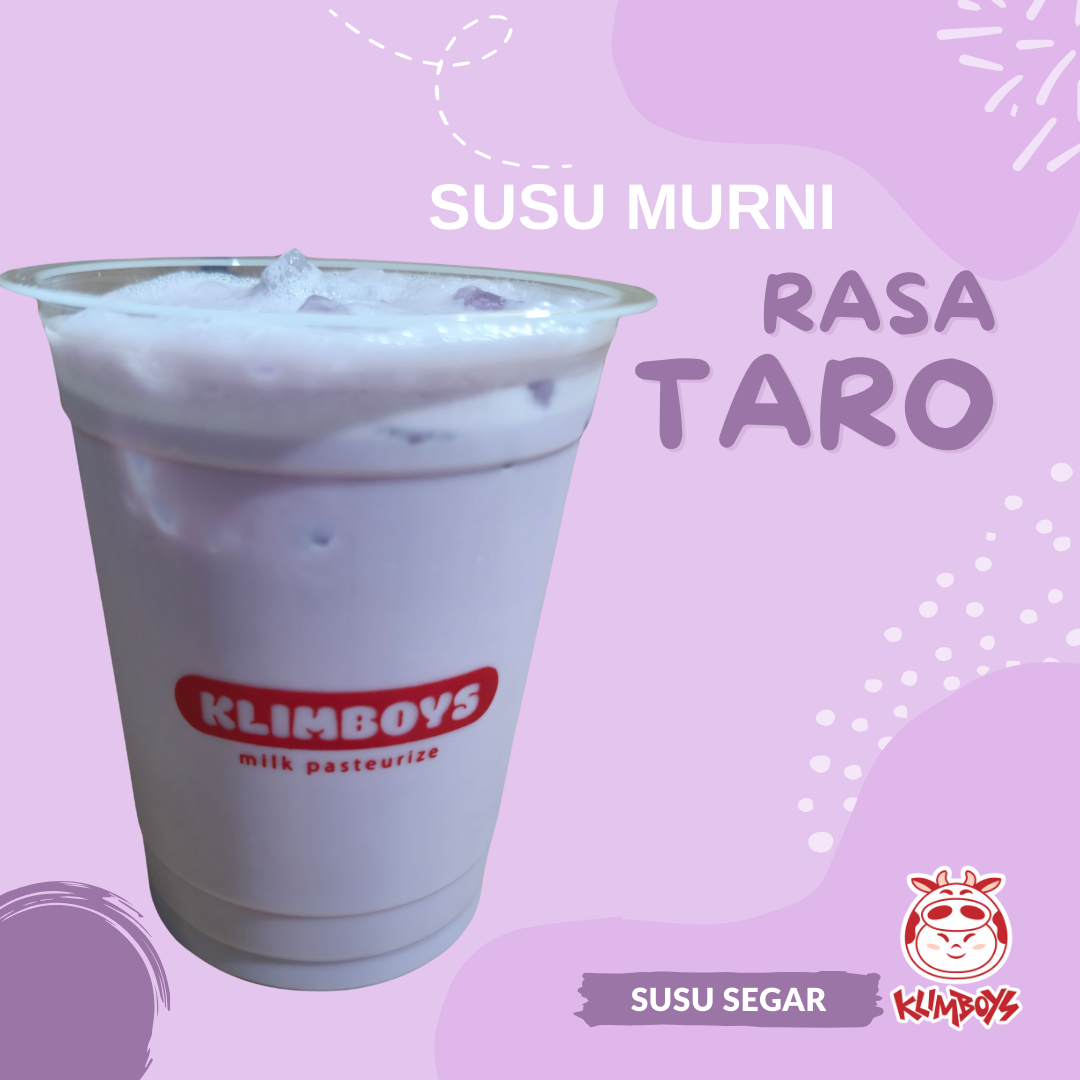 fresh milk ice taro
